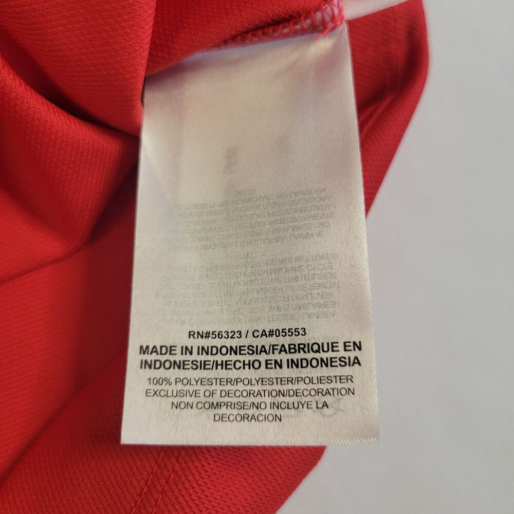 Mens XL Nike Dri-Fit Olympics Team USA Red Varsity Polo Shirt Basketball Soccer - Picture 15 of 16